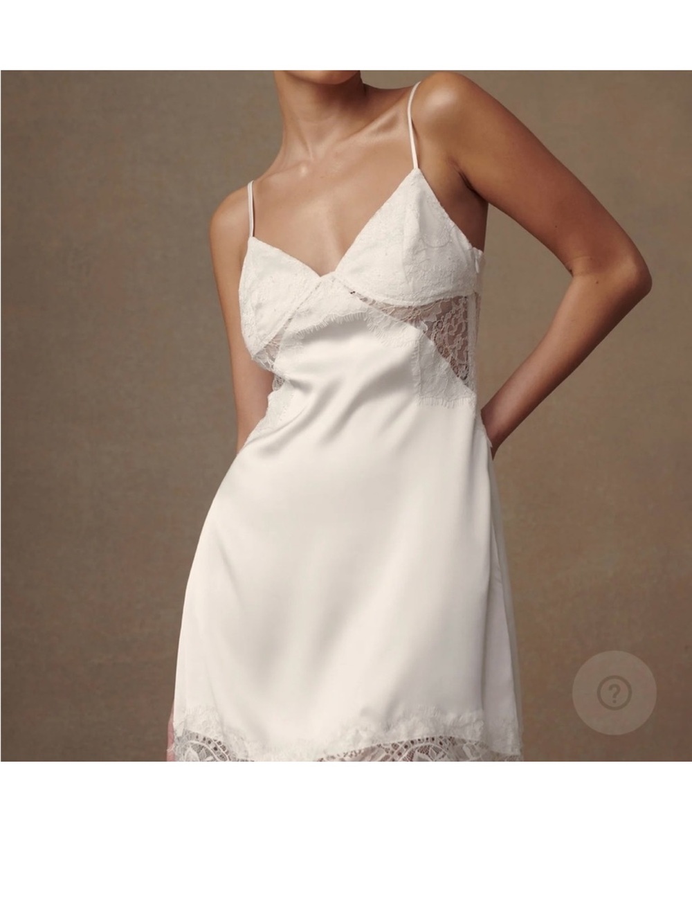 Meshki Emmett Lace Slip Dress